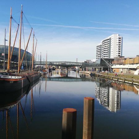 Ferienwohnung Breitschuhs Havenwelten 브레머하펜 외부 사진